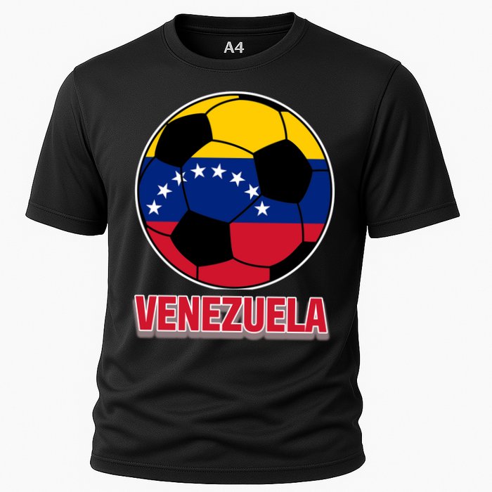 Venezuela Flag Soccer Jersey Cooling Performance Crew T-Shirt