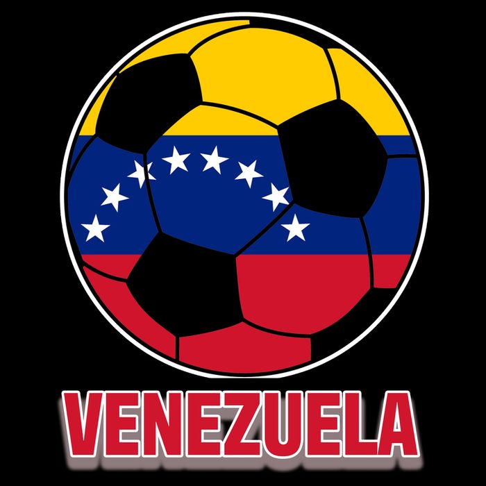 Venezuela Flag Soccer Jersey Cooling Performance Crew T-Shirt