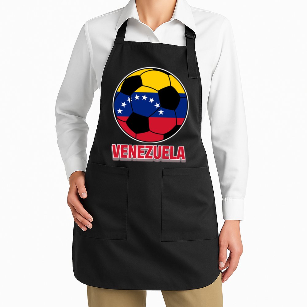 Venezuela Flag Soccer Jersey Apron