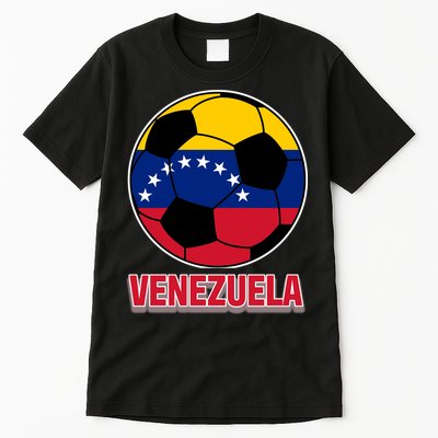 Venezuela Flag Soccer Jersey Tall T-Shirt
