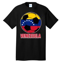 Venezuela Flag Soccer Jersey Tall T-Shirt