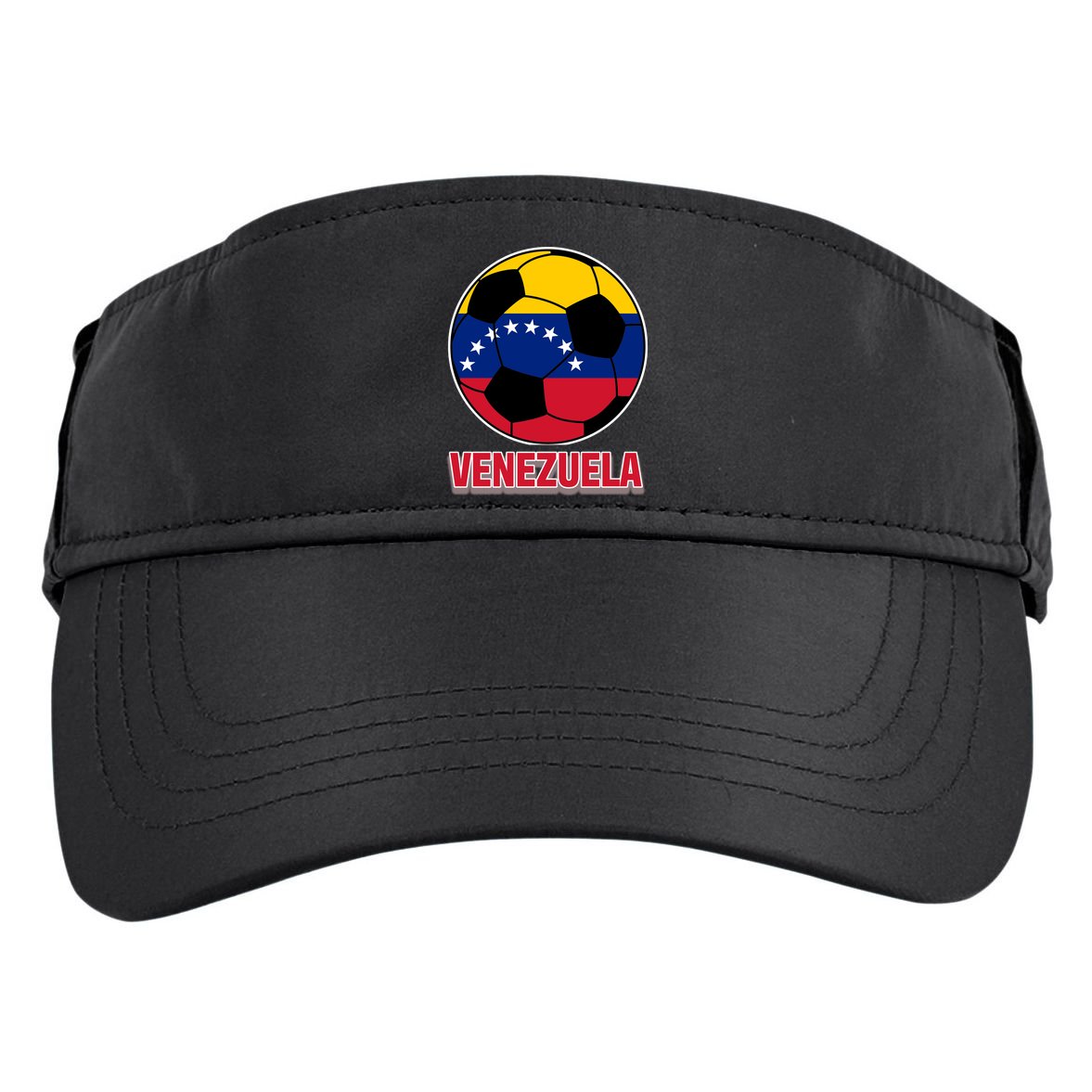 Venezuela Flag Soccer Jersey Adult Drive Performance Visor
