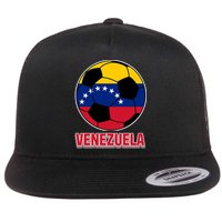 Venezuela Flag Soccer Jersey Flatbill Hat