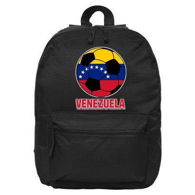 Venezuela Flag Soccer Jersey 16 in Basic Backpack