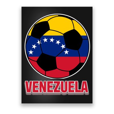 Venezuela Flag Soccer Jersey Poster