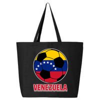 Venezuela Flag Soccer Jersey 25L Jumbo Tote
