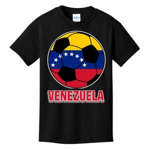 Venezuela Flag Soccer Jersey Kids T-Shirt