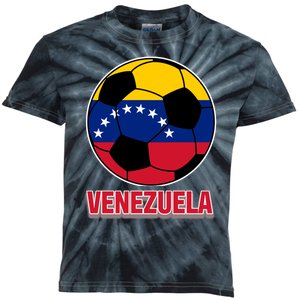 Venezuela Flag Soccer Jersey Kids Tie-Dye T-Shirt