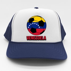 Venezuela Flag Soccer Jersey Trucker Hat