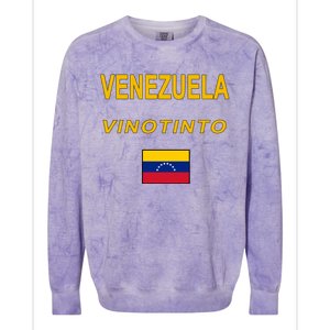 Venezuela Vinotinto Seven Stars Flag Colorblast Crewneck Sweatshirt