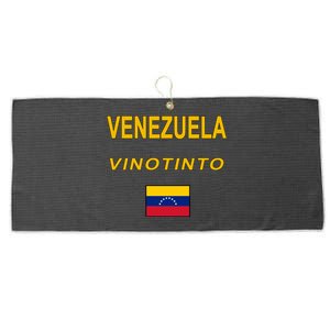 Venezuela Vinotinto Seven Stars Flag Large Microfiber Waffle Golf Towel