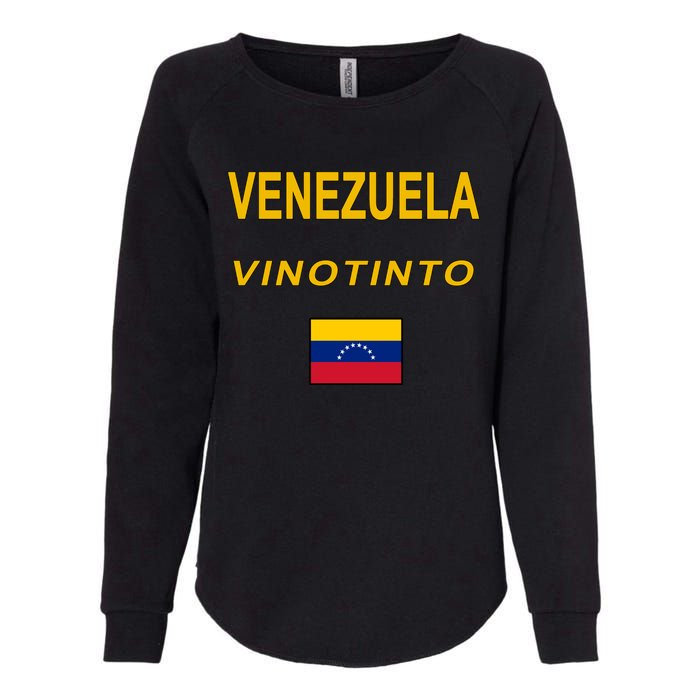 Venezuela Vinotinto Seven Stars Flag Womens California Wash Sweatshirt