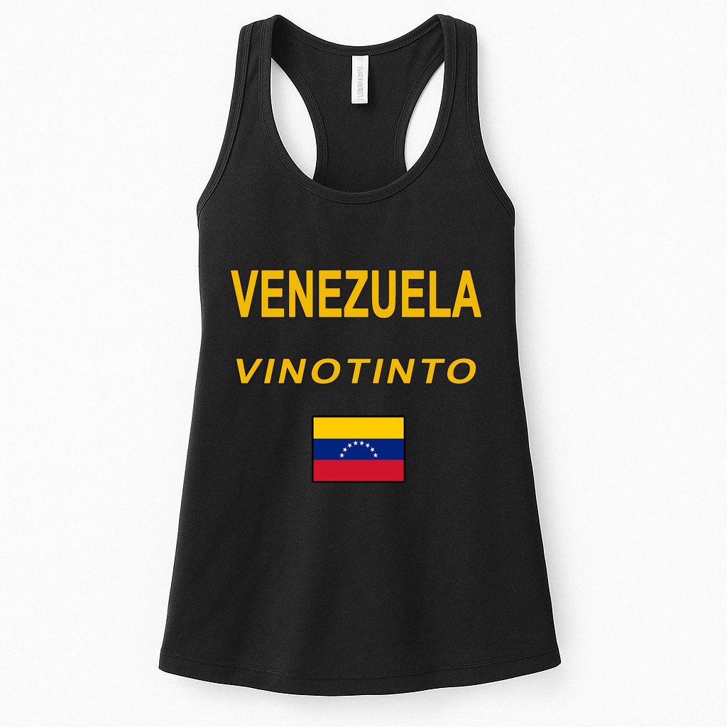 Venezuela Vinotinto Seven Stars Flag Womens Tank Top