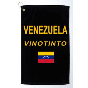 Venezuela Vinotinto Seven Stars Flag Platinum Collection Golf Towel