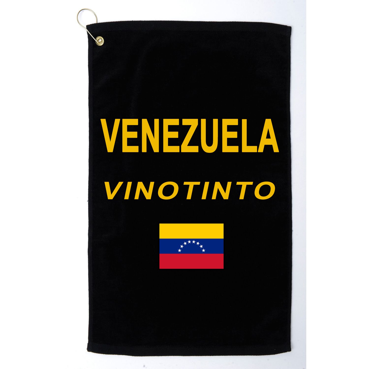Venezuela Vinotinto Seven Stars Flag Golf Towel