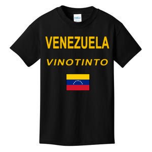 Venezuela Vinotinto Seven Stars Flag Kids T-Shirt