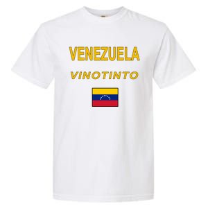 Venezuela Vinotinto Seven Stars Flag Garment-Dyed Heavyweight T-Shirt