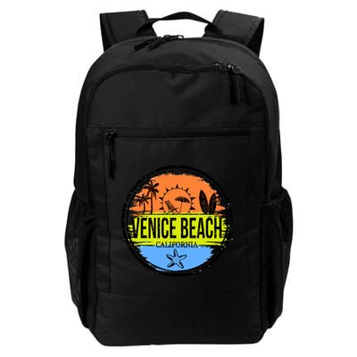 Venice Beach Retro Circle Backpack