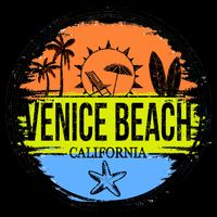 Venice Beach Retro Circle Bag