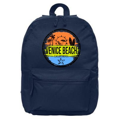 Venice Beach Retro Circle 16 in Basic Backpack