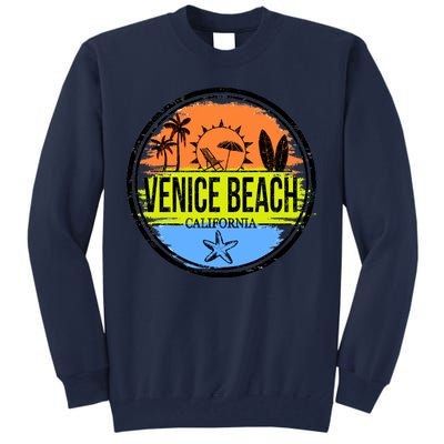 Venice Beach Retro Circle Tall Sweatshirt