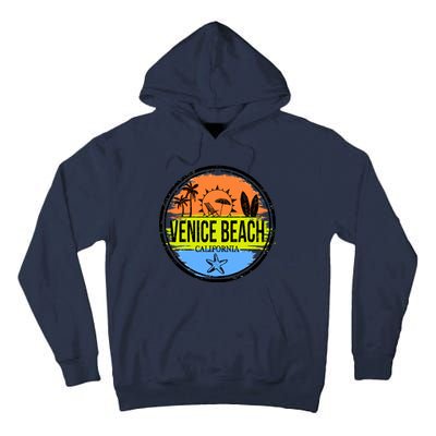 Venice Beach Retro Circle Tall Hoodie