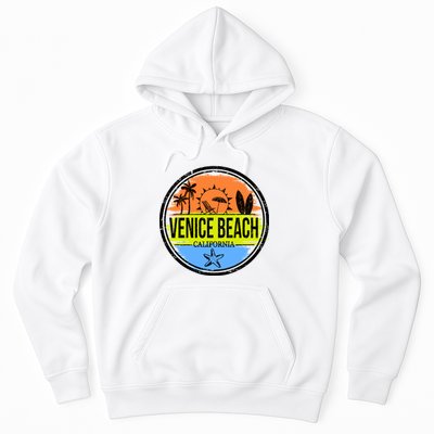 Venice Beach Retro Circle Hoodie