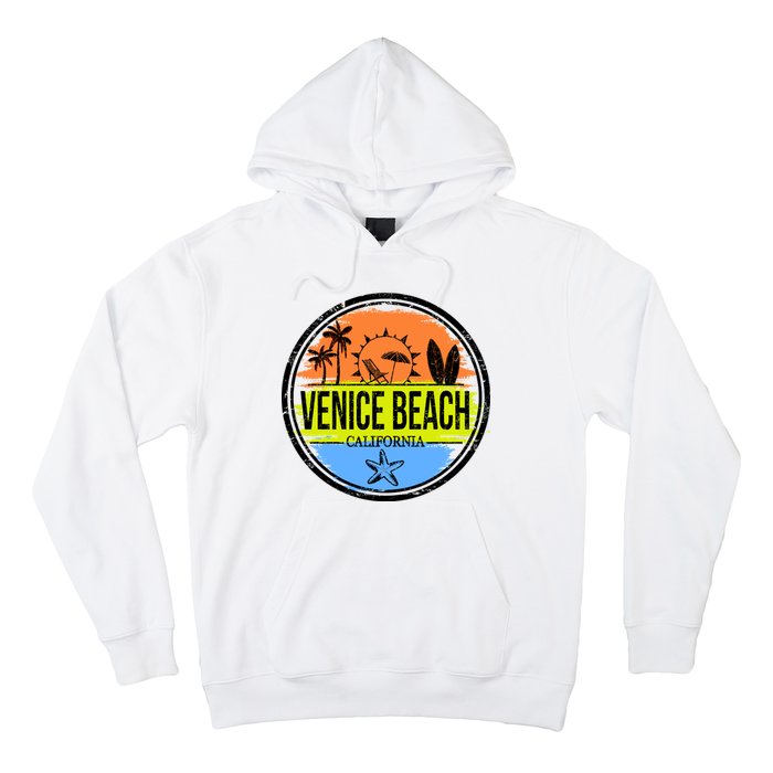 Venice Beach Retro Circle Hoodie