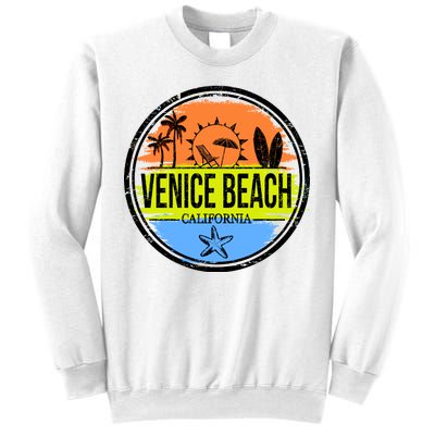 Venice Beach Retro Circle Sweatshirt