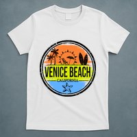Venice Beach Retro Circle T-Shirt