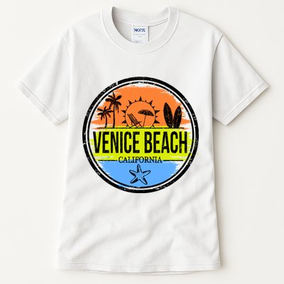 Venice Beach Retro Circle Tall T-Shirt