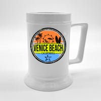 Venice Beach Retro Circle Beer Stein