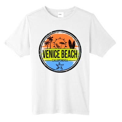 Venice Beach Retro Circle Tall Fusion ChromaSoft Performance T-Shirt