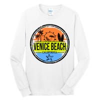 Venice Beach Retro Circle Tall Long Sleeve T-Shirt