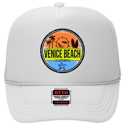 Venice Beach Retro Circle Trucker Hat