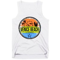 Venice Beach Retro Circle Tank Top