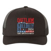 Vintage Elections Outlaw Hillbilly Us Flag Yupoong Adult 5-Panel Trucker Hat