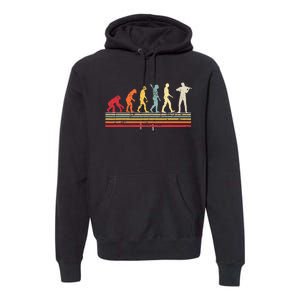 Violin Evolution Of Man Premium Hoodie