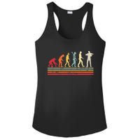 Violin Evolution Of Man Ladies PosiCharge Competitor Racerback Tank