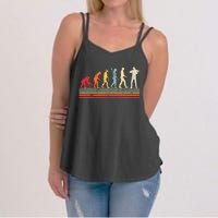 Violin Evolution Of Man Women's Strappy Tank