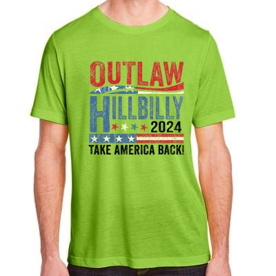 Vintage Elections Outlaw Hillbilly Take America Back Gift Adult ChromaSoft Performance T-Shirt