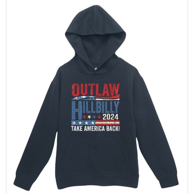 Vintage Elections Outlaw Hillbilly Take America Back Gift Urban Pullover Hoodie