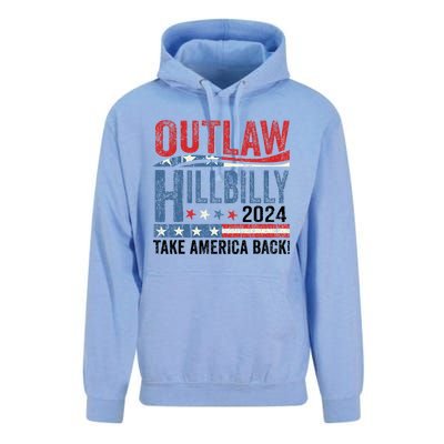 Vintage Elections Outlaw Hillbilly Take America Back Gift Unisex Surf Hoodie