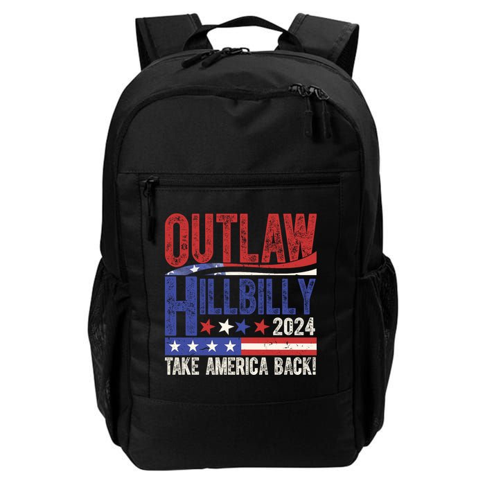 Vintage Elections Outlaw Hillbilly Us Flag Backpack