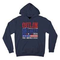 Vintage Elections Outlaw Hillbilly Us Flag Hoodie