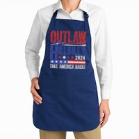 Vintage Elections Outlaw Hillbilly Us Flag Apron