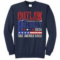 Vintage Elections Outlaw Hillbilly Us Flag Sweatshirt