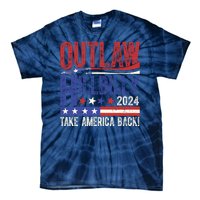 Vintage Elections Outlaw Hillbilly Us Flag Tie-Dye T-Shirt