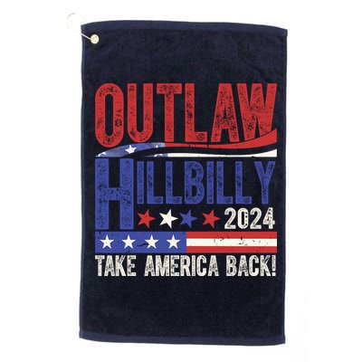 Vintage Elections Outlaw Hillbilly Us Flag Golf Towel