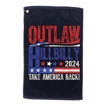 Vintage Elections Outlaw Hillbilly Us Flag Platinum Collection Golf Towel